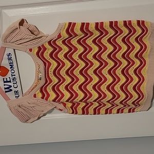 Cute knit top large